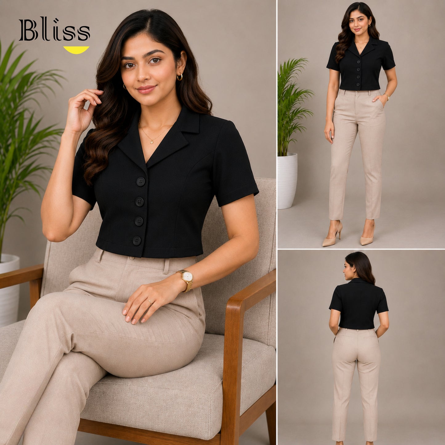 LADIES OFFICE TOP