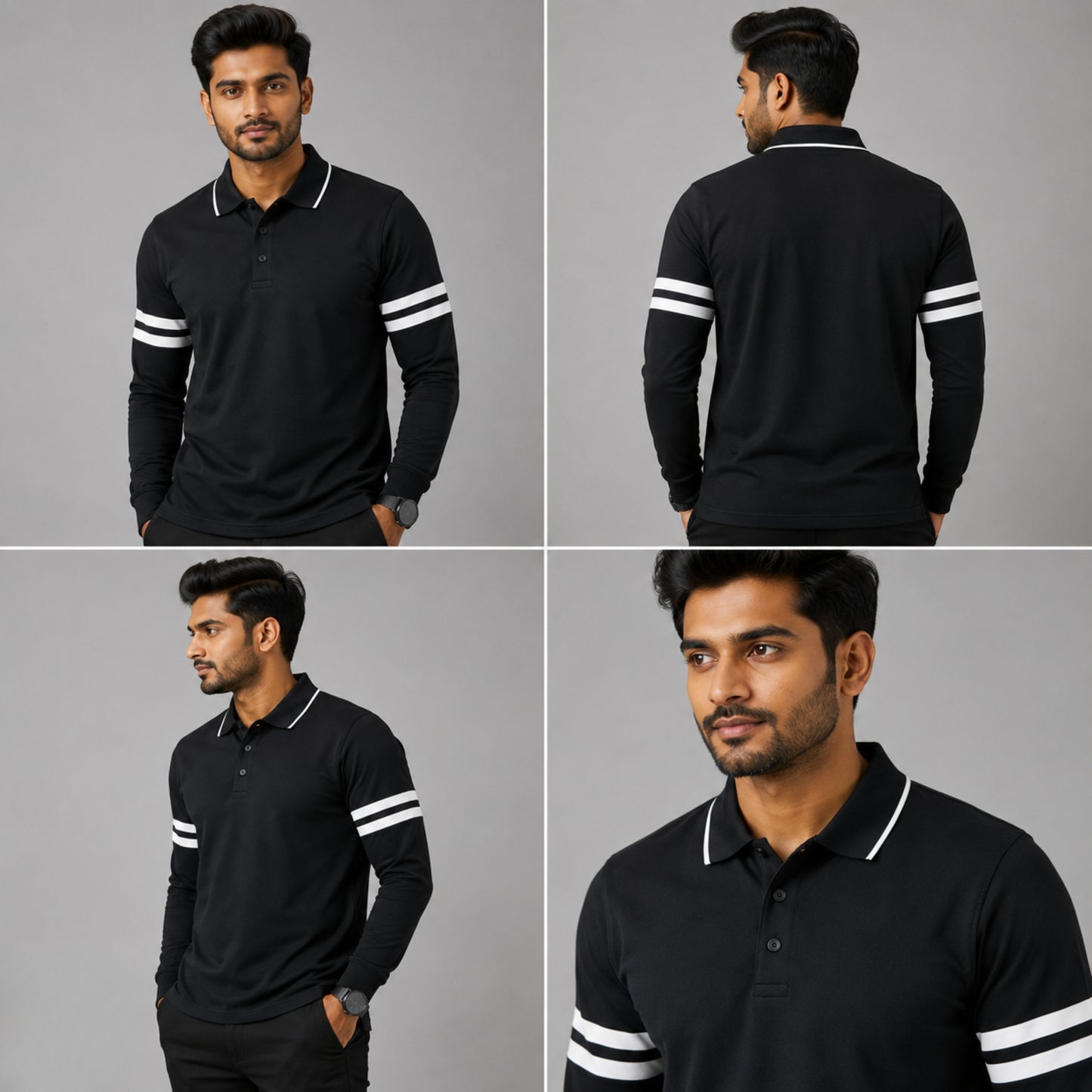 MENS HENLEY T-SHIRT