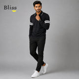 MENS HENLEY T-SHIRT