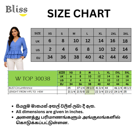 LADIES CASUAL TOP