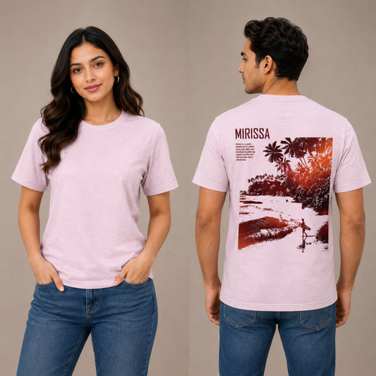PRINTED CREW NECK T-SHIRT UNISEX