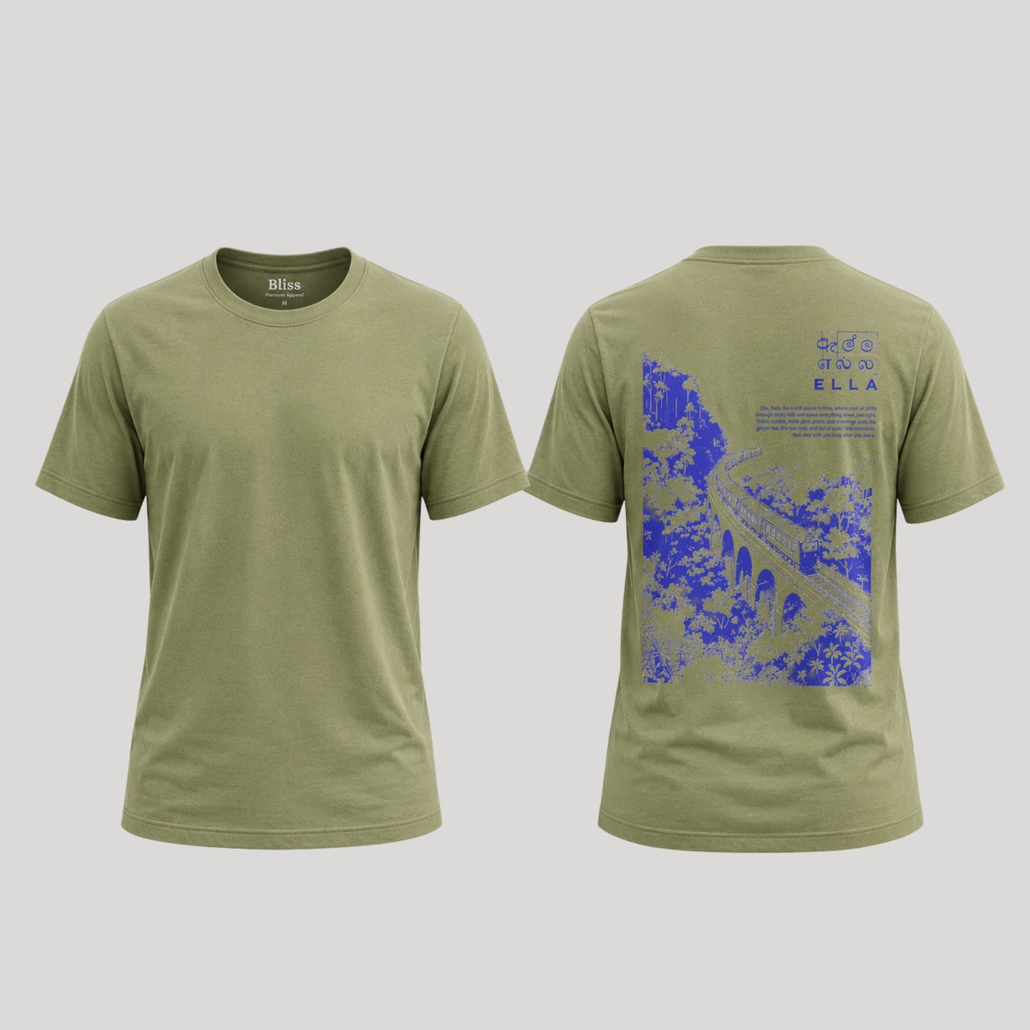 PRINTED CREW NECK T-SHIRT UNISEX